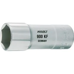 HAZET Zündkerzen Steckschlüsseleinsatz Vierkant 12,5 mm (1/2 Zoll) Außen Sechskant Profil 20.8 mm 13 - 900KF