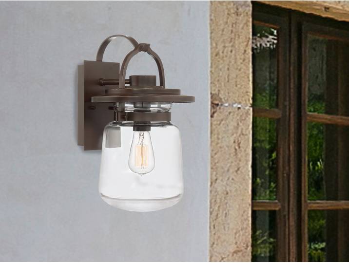 Außenwandlampe Bronze