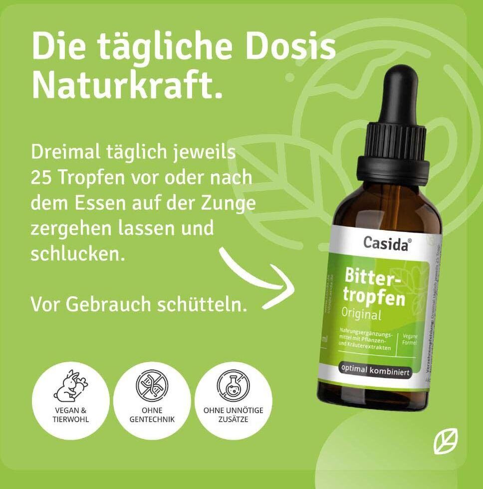 Casida Bitter-Tropfen Original 50 ml Tropfen