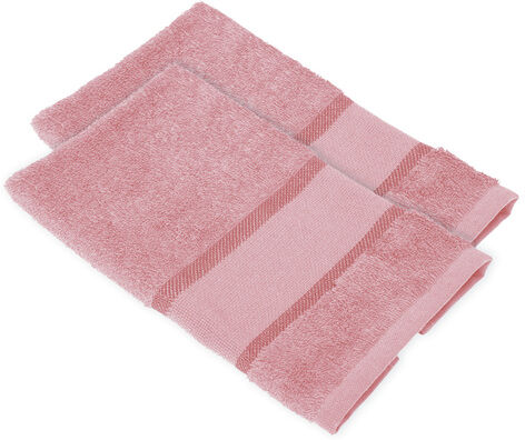 buttinette Gästetücher 2er-Pack, mauve