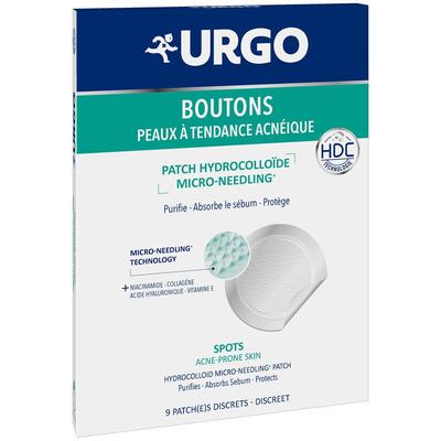 Urgo Boutons Patch Hydrocolloïde Micro Needling - Patch. bt 9 St Pflaster