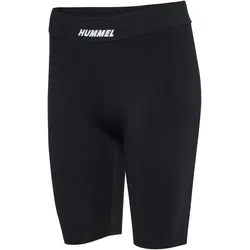 hummel hmlELEMENTAL kurze Baumwoll Leggings Damen 2001 - black S
