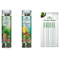 SCENTSICLES® 2er Set Duftstäbchen Scenter Stakes 2 Sorten, 12 Stäbchen Duftauswahl