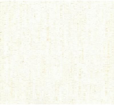 Ronald Redding Plain Bamboo White Wallpaper