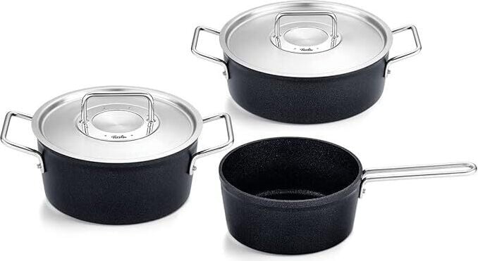 Fissler Adamant 3-delige pannenset inclusief steelpan