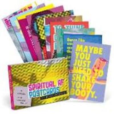 Knock Knock Spiritual AF Postcard Book, Taschenbuch von Knock Knock, Workman, 978-1-68349-488-1