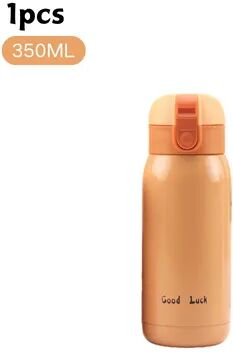 Multicon Wholesale Hub Stainless Steel Thermal Coffee Mug, Cute Mini Thermos, Portable Vacuum Flask, Insulated Water Bottle orange