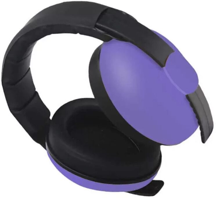 INF Cache-oreilles insonorisés : Réduction du bruit, Protection auditive, Confortable et Réglable Violet
