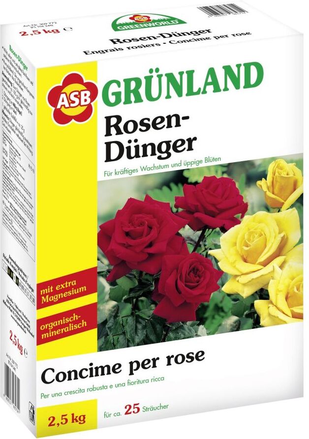 ASB Greenworld Spezial-Rosendünger 2,5 kg