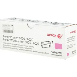 Laser/Kopierer XEROX 106R02757 XEROX PH6020 TONER MAGENTA
