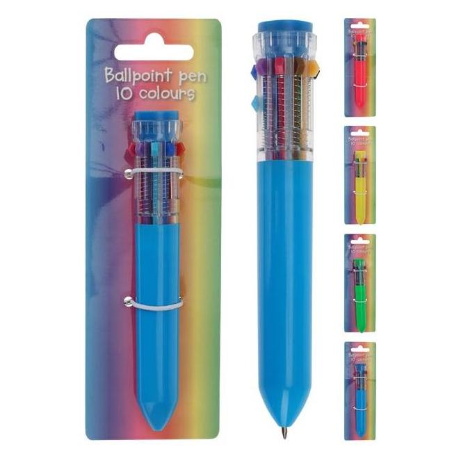 Free and Easy Mehrfarbstift mit 10 Farben (10x) (71757398)