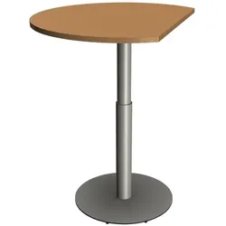 fm Büromöbel Besprechungstisch »Sidney« 110 x 110 cm braun, 110 cm