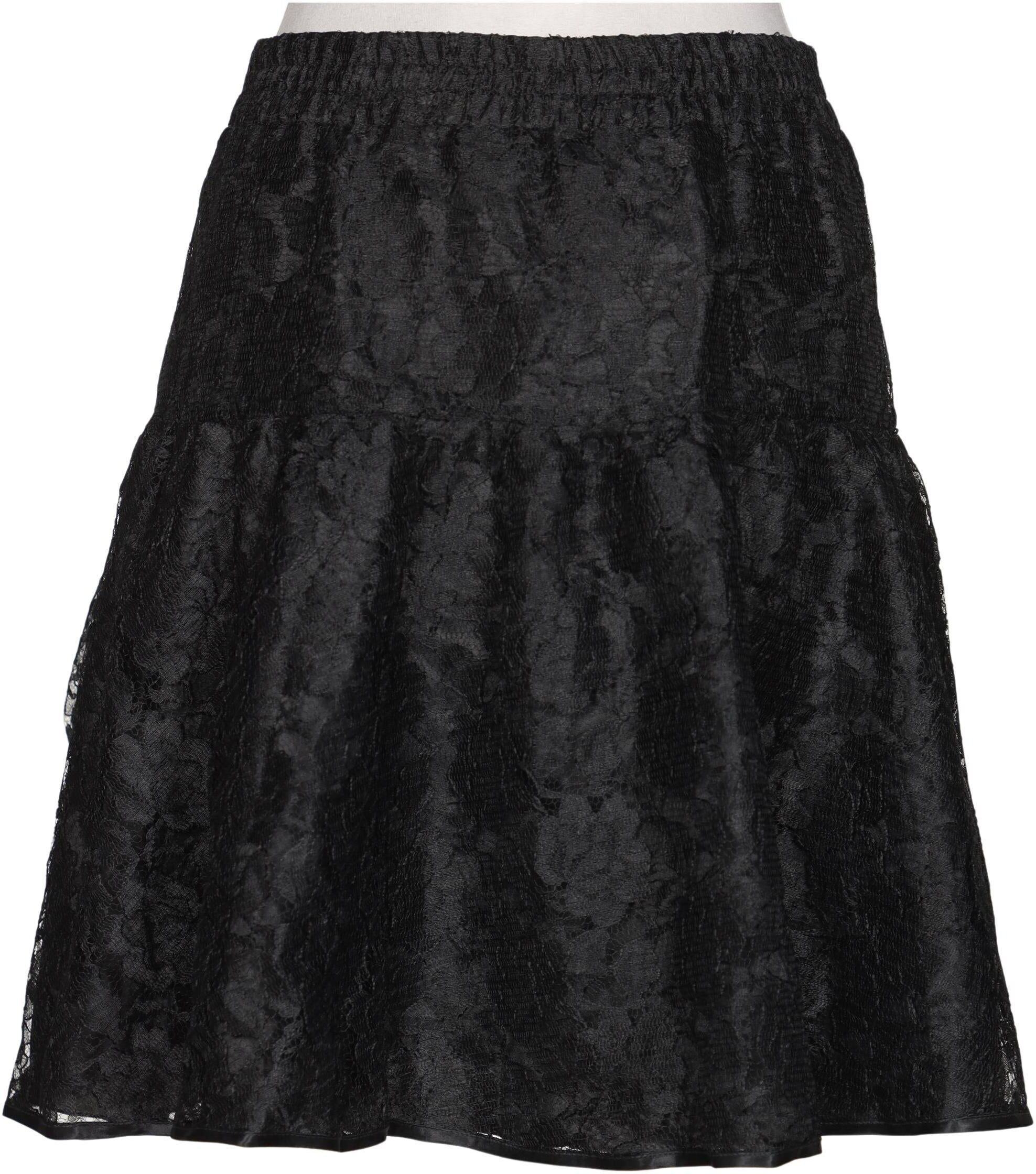 weise Damen Rock, Schwarz, Gr. EU 38, Synthetik - Second Hand