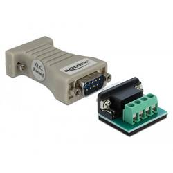 Delock 64140 1+1 Port Konverter [1x Seriell (9pol.) - 1x Seriell (9pol.)]