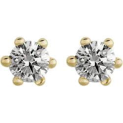 Orolino Ohrringe Gold 585 mit 2 natürlichen Brillanten zus. 0,30ct.