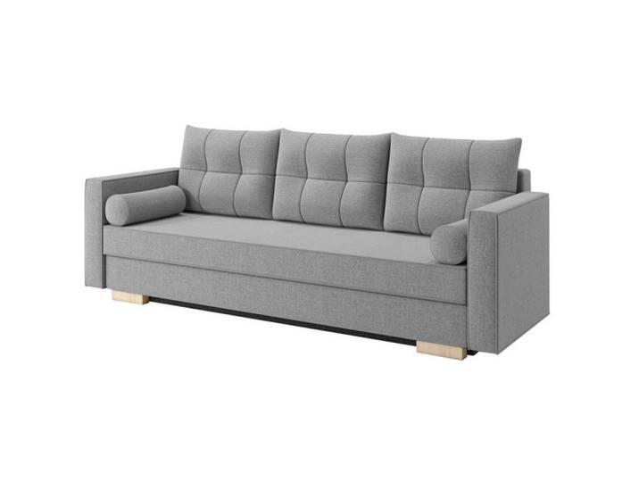 Sepro Meble Sofa Hellgrau Kaya Drei-Sitzer, Grau, 217x92x85 cm, Wohnzimmer, Sofas & Couches, Sofas