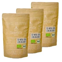 DANKEBITTE Bio Backmischungen Vollkorn Set 3 versch. Sorten Inhalt 1.640g