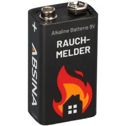 4x 9V-Block Rauchmelder Batterie für Rauchwarnmelder Messgeräte Spielzeuge uvm.