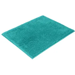 Vossen Badteppich Timeless 50 x 60 cm Polyacryl Blau Lagoon