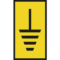 HellermannTyton 592-11115 CWMS-ERDE2-260-YE-260-YE Kabel-Etikett