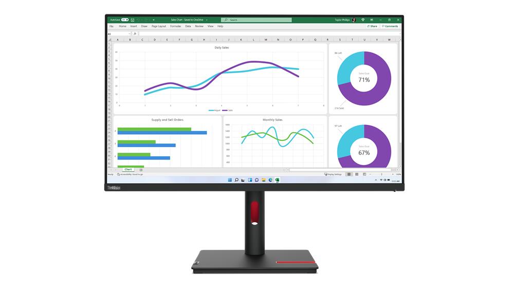 Lenovo ThinkVision T32h-30 Monitor 80cm (31.5") 63D3GAT1EU