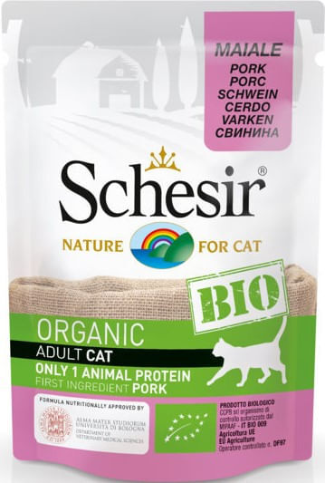 Schesir Cat Busta Multipack 16x85G MAIALE