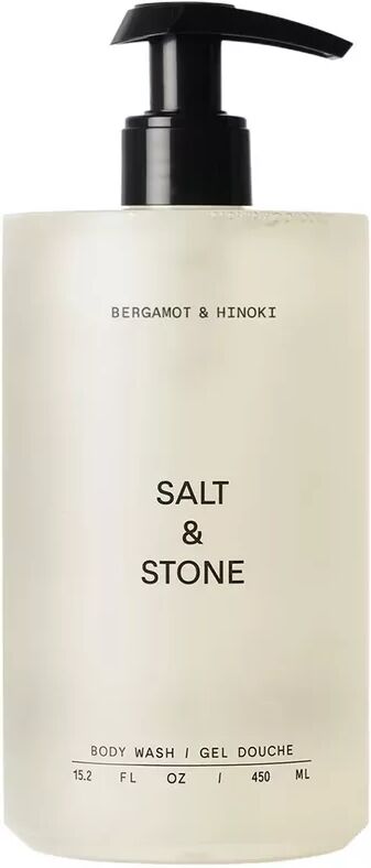 Salt & Stone - Body Wash - Bergamotte und Hinoki Duschgel, 450 ml, Fantasie