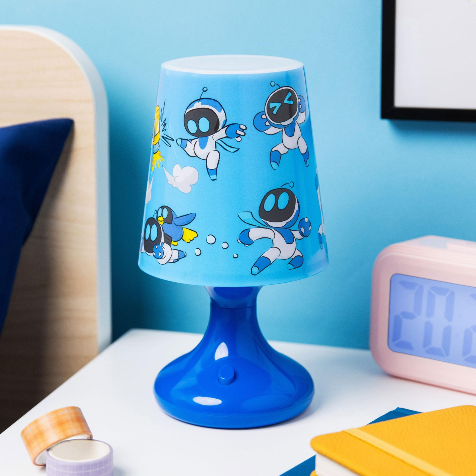 Paladone LED Nachtlampje voor Kinderkamers en Volwassenen, Blauw