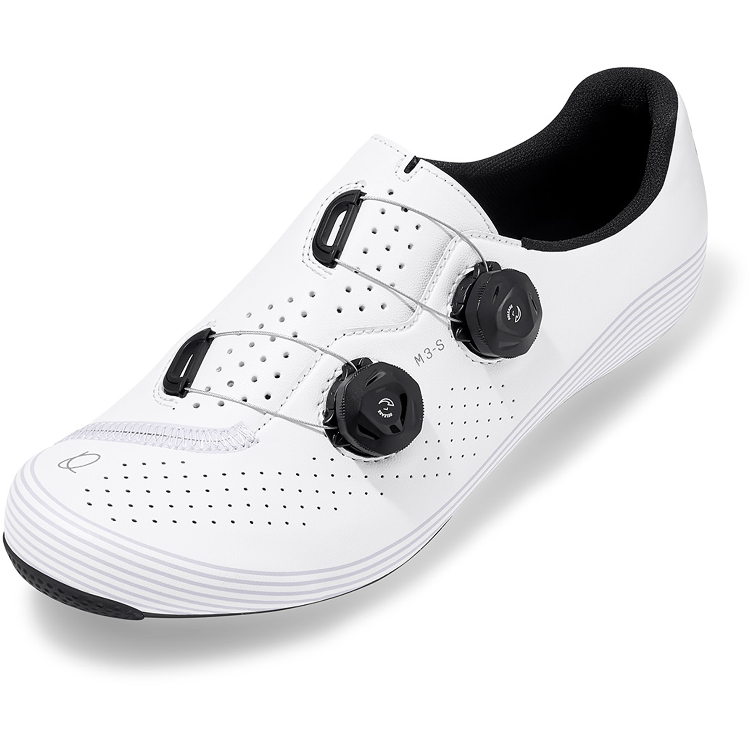 Quoc M3 Sport Road Radschuhe Fahrradschuhe weiss Größe 44 Rennrad