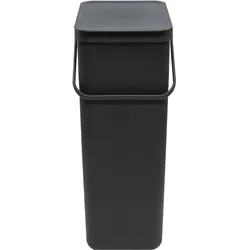 Brabantia Sort & Go, Abfalleimer, Grau