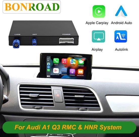 Carplay-Schnittstellenbox HNR System - Drahtlose Android Auto-Funktion - Für Audi A1 Q3 - 6,5-7 Zoll Bildschirm - Autoradio