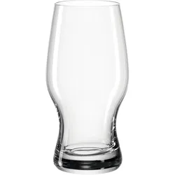 4er-Set Leonardo Bierglas Taverna 430 ml Glas Transparent Klar