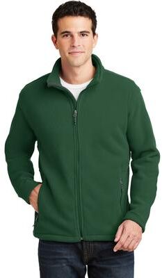 Port Authority F217 Value Fleece Jacket in Forest Green size 5XL   Polyester TLF217