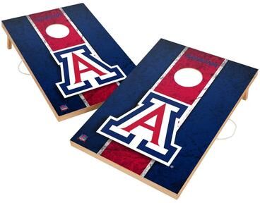 Skip's Garage Vintage Arizona Wildcats Regulation 2x4 Cornhole Set