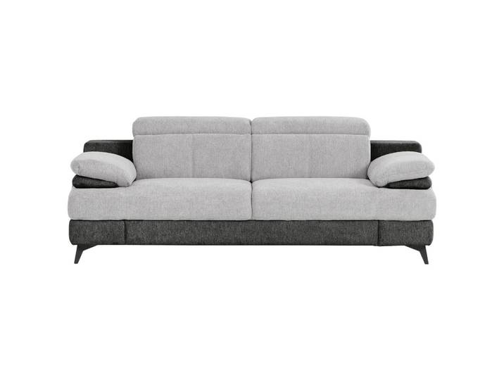 2-Sitzer-Sofa Titus Graphit-/Silberfarben