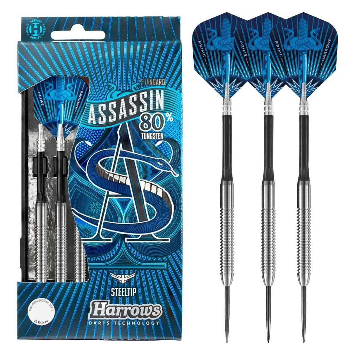 Harrows Darts Steeltip ASSASSIN W80 1gR (21 g) (13140)