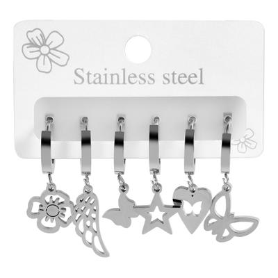 Kettenanhänger ADELIA´S "Anhänger – Anhänger aus Edelstahl", silber, Schmuckanhänger, Damen, Edelstahl, Kettenanhänger, Eine schöne Geschenkidee für jeden Anlass