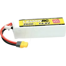 LRC 4S 2600 - LiPo Akku LEMONRC 2600 - 14.8V (35C)