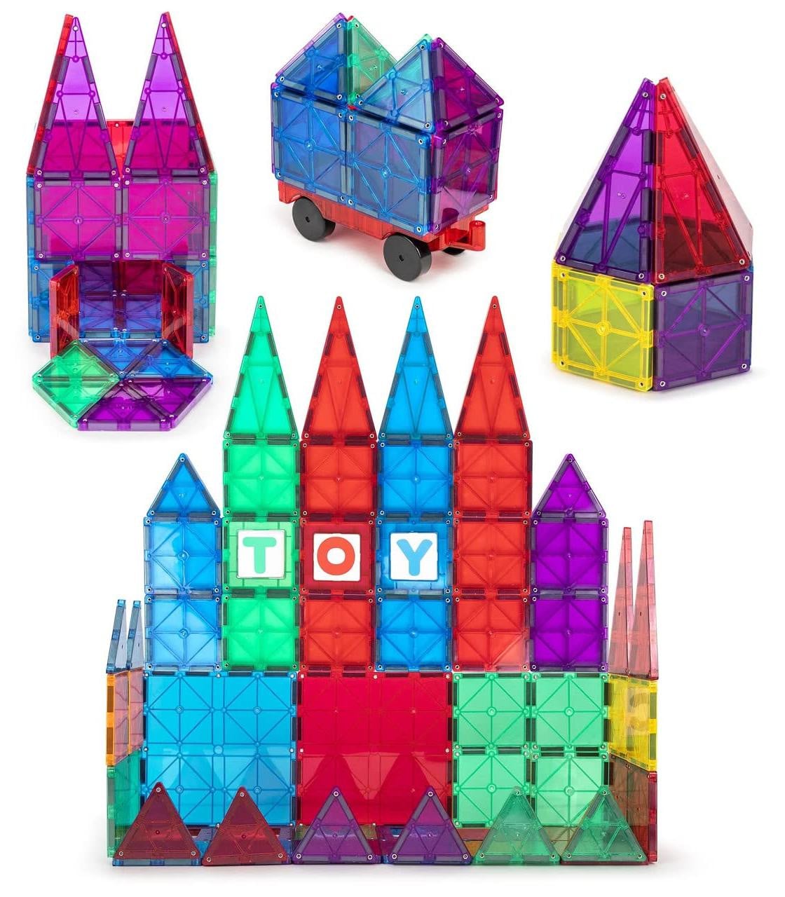 Playmags 3D-magneettegels Classic set - 50 stuks