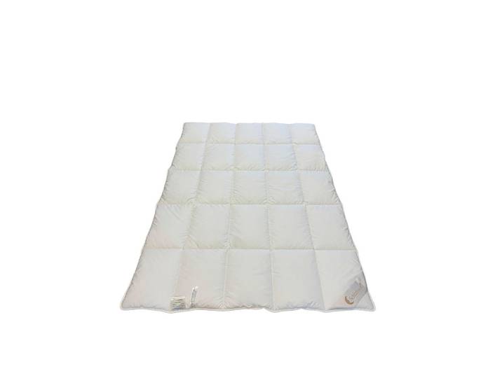 Schlafmond Leichtdecke Dornröschen, Creme, Karo, Füllung: Vlies,Polyester, Vlies, Hohlfaser, Lyocell, Kapok, 140x200 cm, Oeko-Tex® Standard 100, Heimtextilien, Kopfpolster & Bettdecken, Bettdecken, Sommerdecken