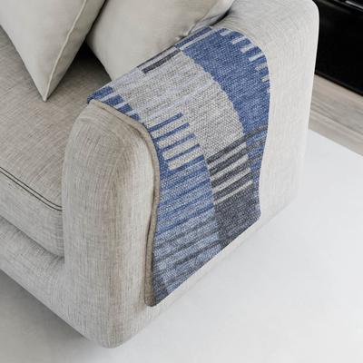 Addison Rugs Premium Machine Washable Contemporary Sherpa Throw Blanket