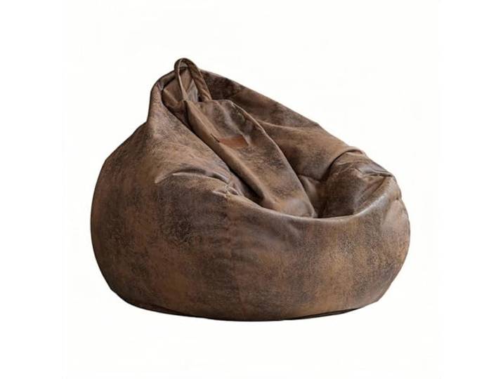 Xumh2024-3 Sitzsack Sitzsack Lazy Sofa Recliner for Schlafen Wohnzimmer Schlafzimmer Lounge Tatami Single(Bruin,Klein)