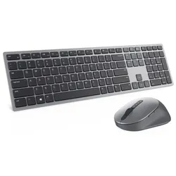 Dell Premier Multi-Device KM7321W kabelloses Tastatur und Maus Set - QWERTZ DE - grau
