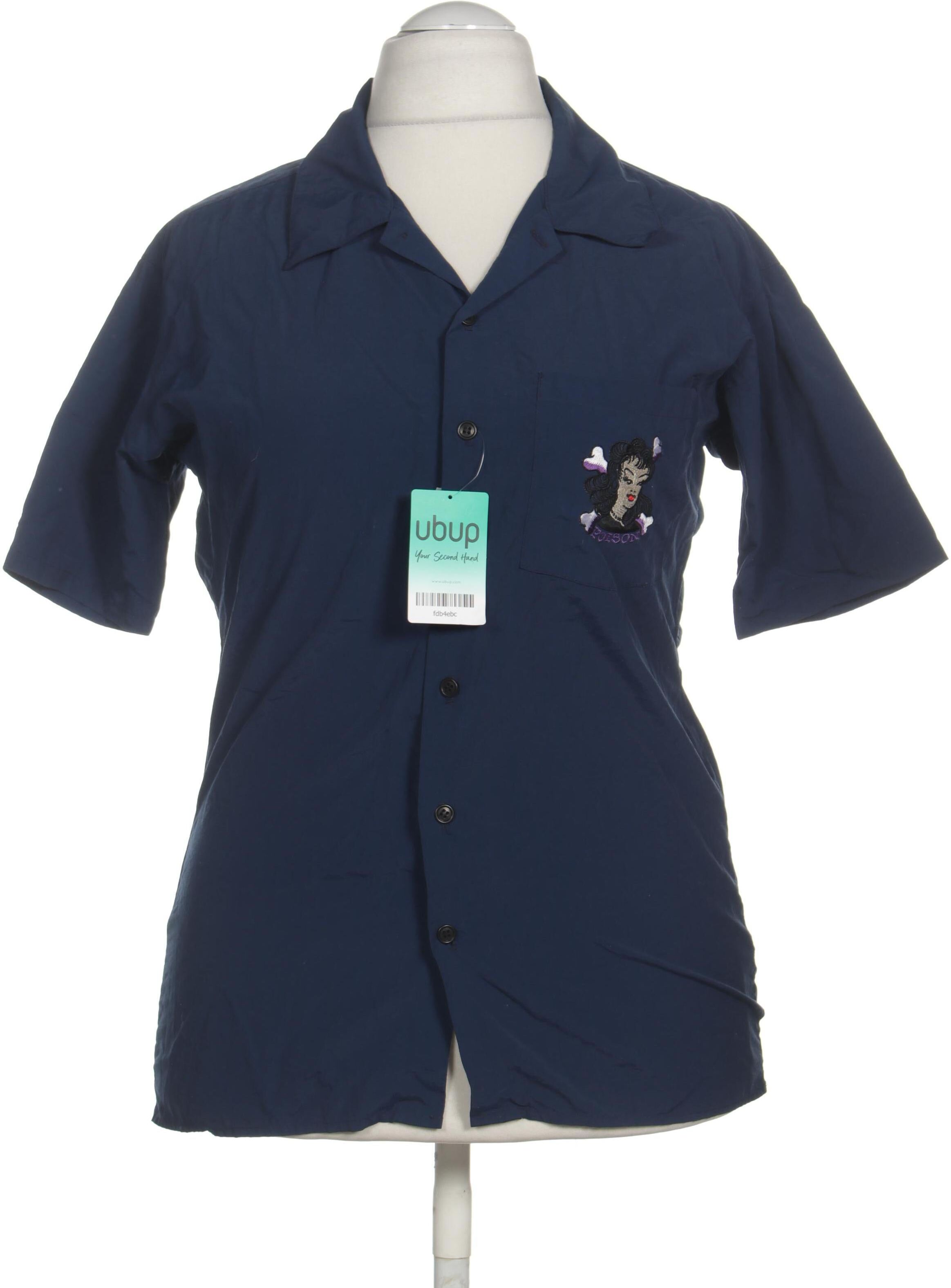 Sailor Jerry Damen Bluse, Blau, Gr. L, kein / Etikett - Second Hand