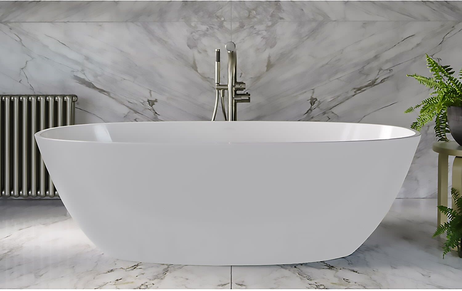 Victoria & Albert Barcelona 1700 freistehende Badewanne