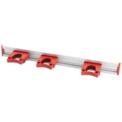 haug® bürsten Besenhalter, rot, silber