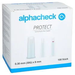 Alphacheck Protect Sicherheits-pen-nadel 100 St
