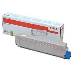 Oki 45862837 - toner, yellow (gelb)
