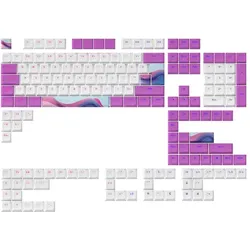 Dark Project Keycaps sets - Candy K, Keycaps, Weiss, Violett