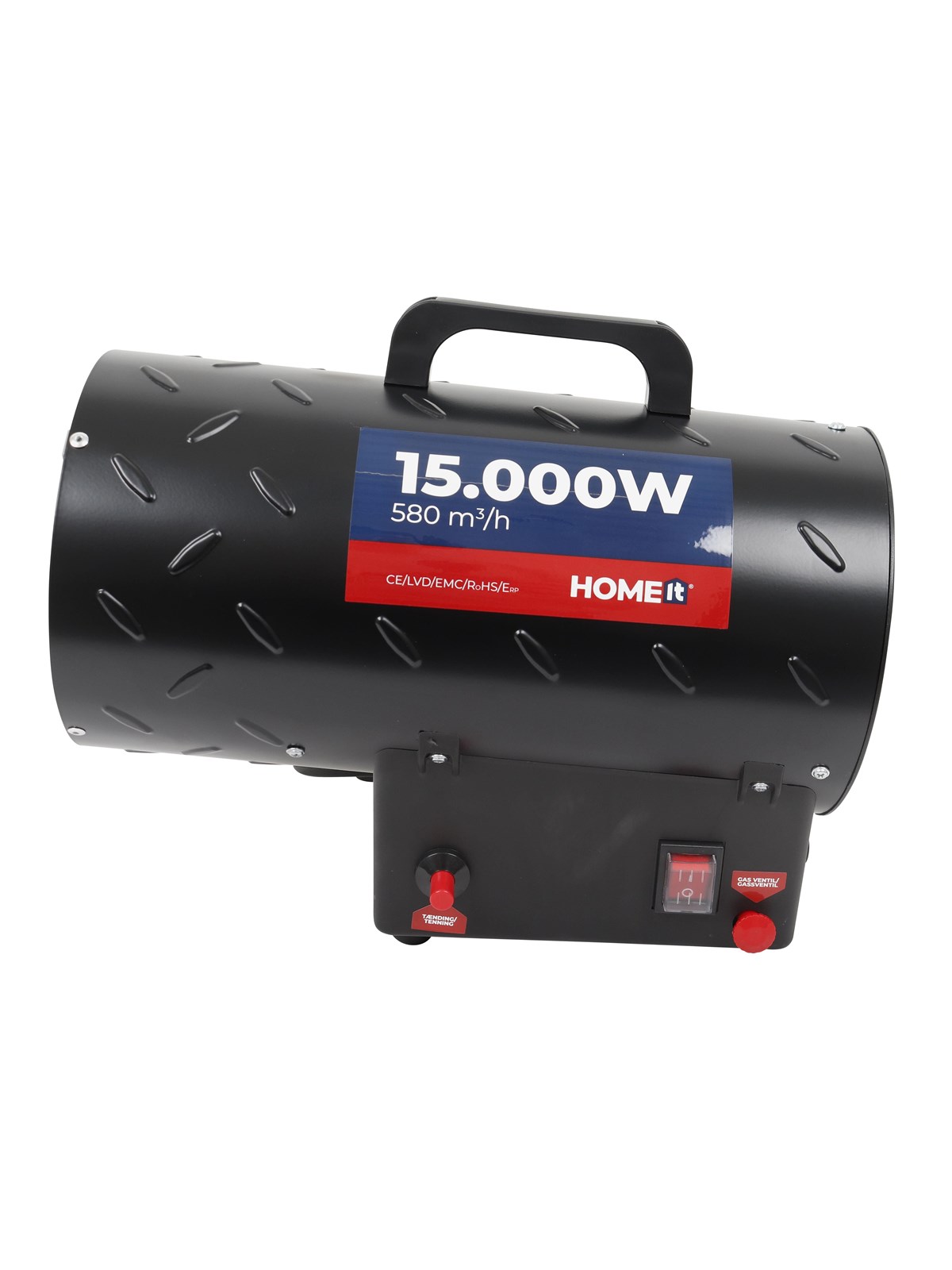 Home>it HOME It gas heater with regulator 15 kW 160 m² DK/NO